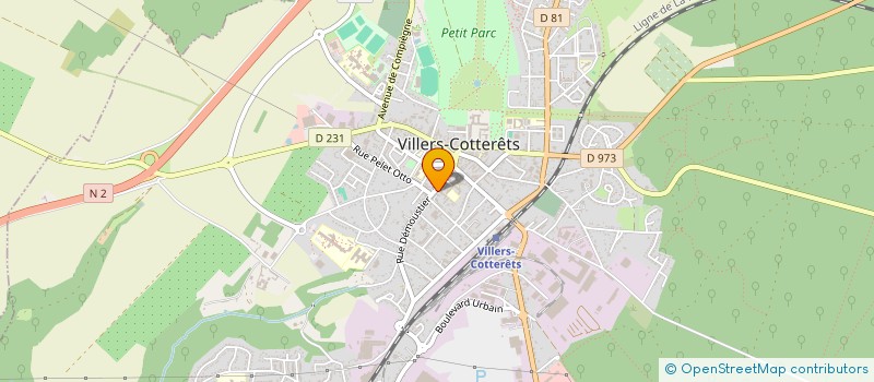 localisation de l'entreprise STLR à VILLERS-COTTERETS