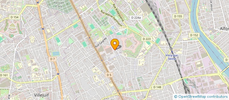 localisation de l'entreprise STLS AGENCY à VITRY-SUR-SEINE