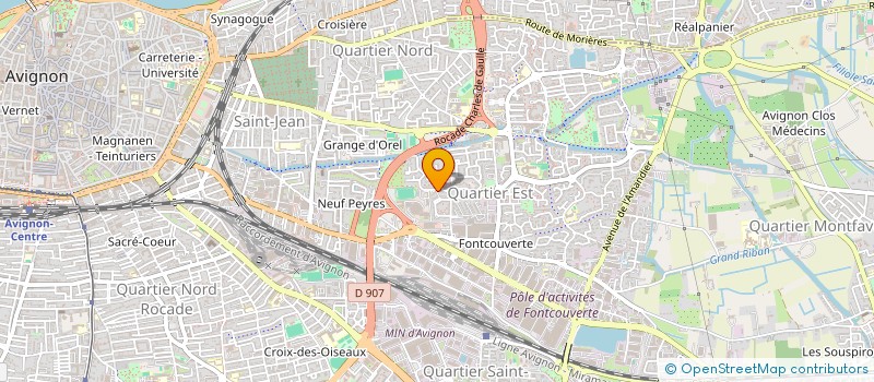 localisation de l'entreprise STLSC  AVIGNON