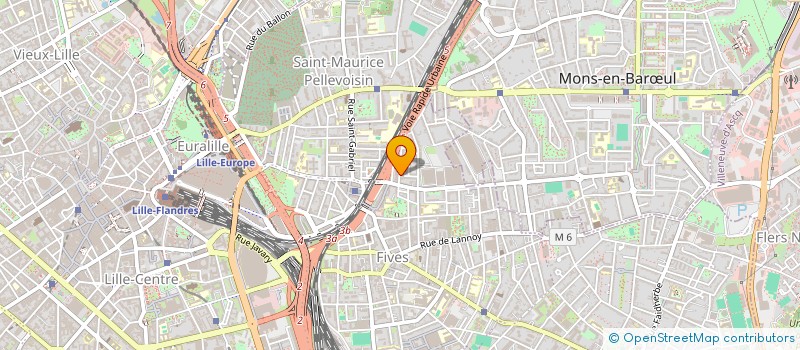 localisation de l'entreprise STLVI  LILLE