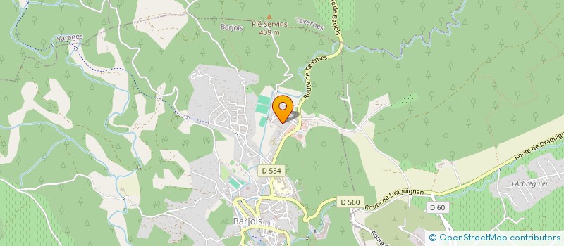localisation de l'entreprise STM à BARJOLS