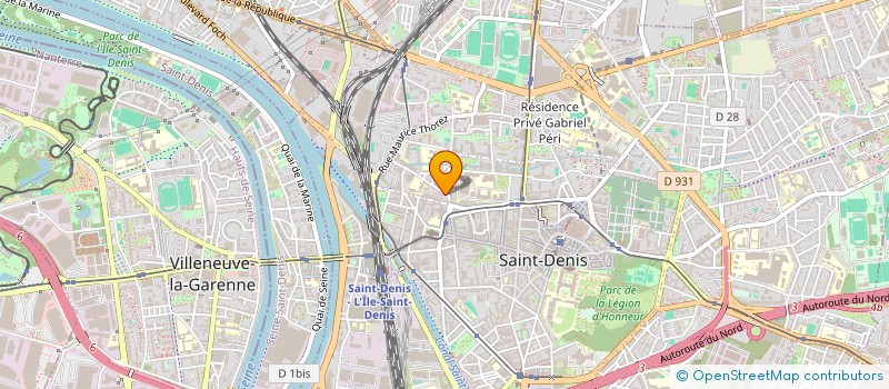 localisation de l'entreprise STM à SAINT-DENIS