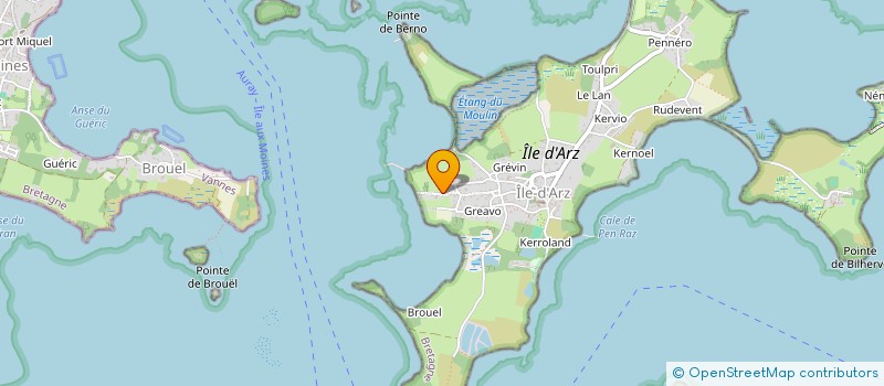 localisation de l'entreprise STM  ILE D'ARZ