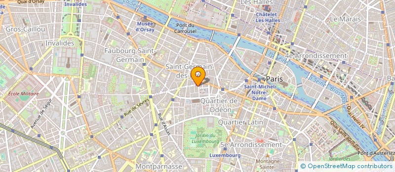 localisation de l'entreprise STM  PARIS