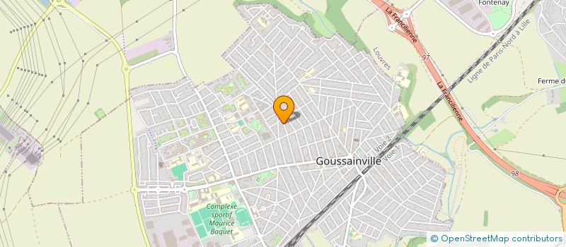 localisation de l'entreprise STM à GOUSSAINVILLE