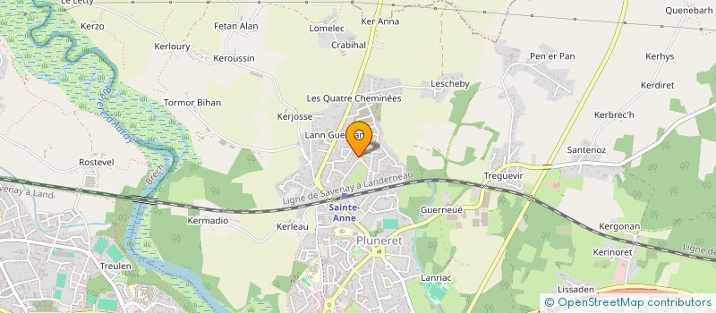 localisation de l'entreprise STM  PLUNERET