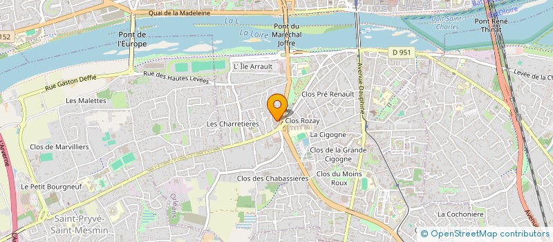 localisation de l'entreprise STM à ORLEANS