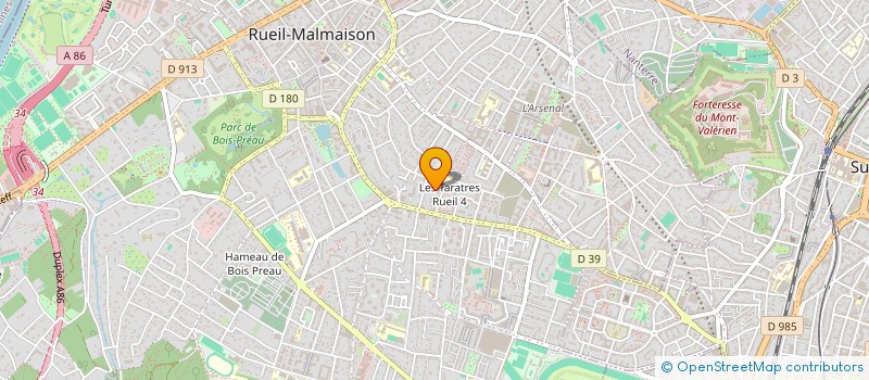 localisation de l'entreprise STM à RUEIL-MALMAISON