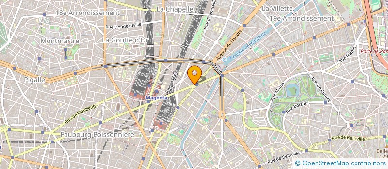 localisation de l'entreprise STM BAT  PARIS