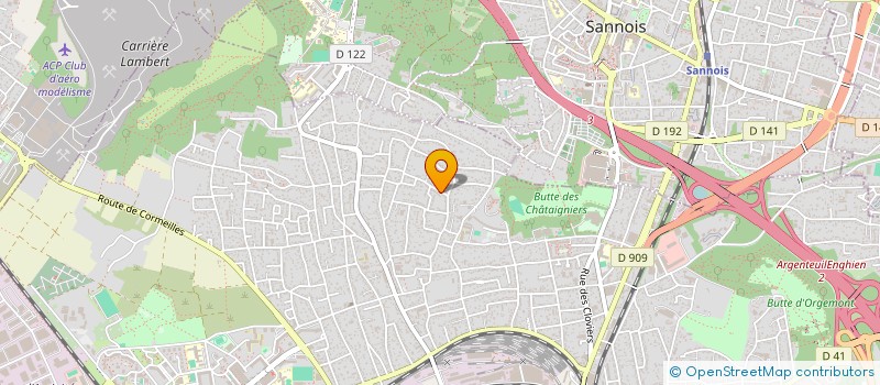 localisation de l'entreprise STM BATIMENT  ARGENTEUIL