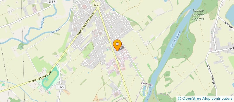 localisation de l'entreprise STM CONSTRUCTION  GRENADE