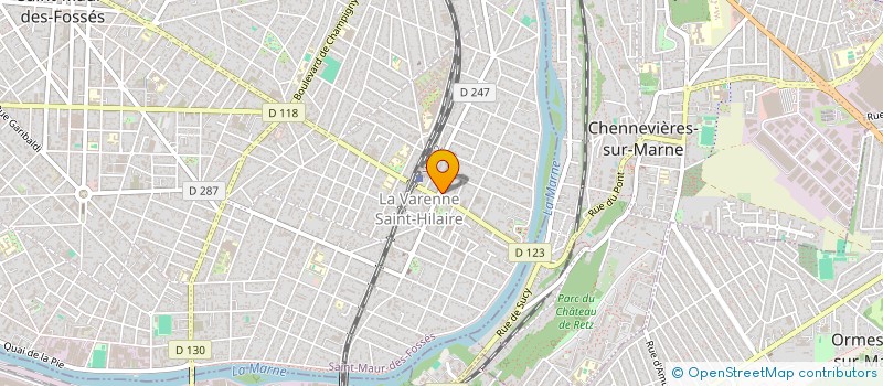 localisation de l'entreprise STM CONSULTANTS à SAINT-MAUR-DES-FOSSES