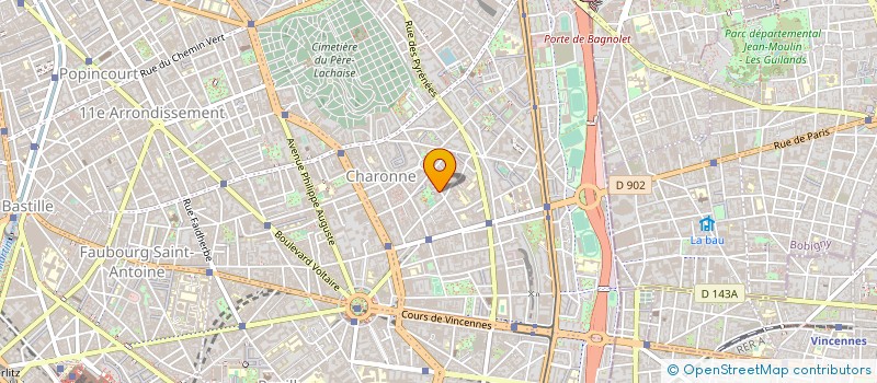 localisation de l'entreprise STM DECORATION  PARIS