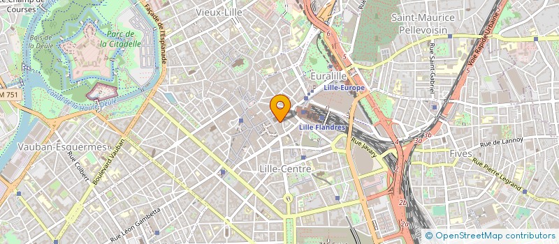 localisation de l'entreprise STM HOTEL à LILLE