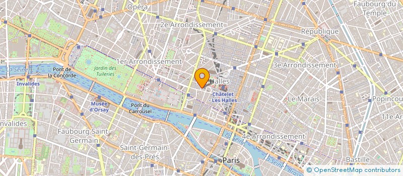localisation de l'entreprise STM PARIS à PARIS