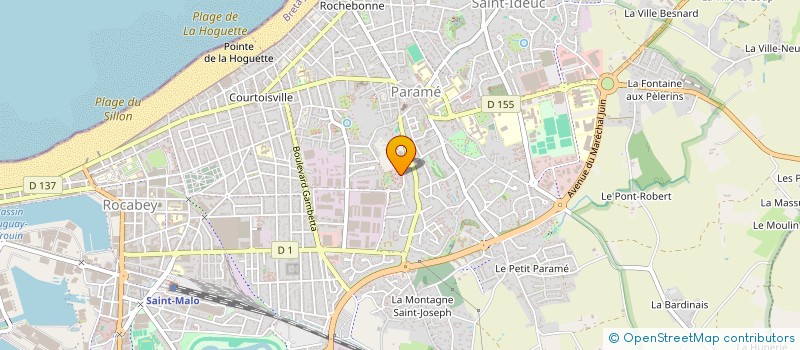 localisation de l'entreprise STM RESEAUX  SAINT-MALO