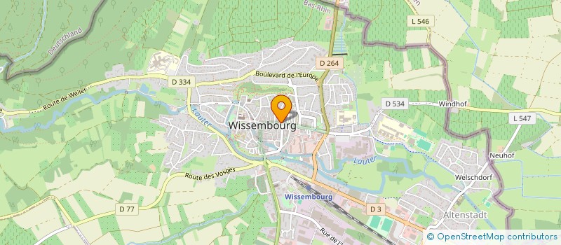 localisation de l'entreprise STM-SERVICES TECHNIQUES MARCEL à WISSEMBOURG
