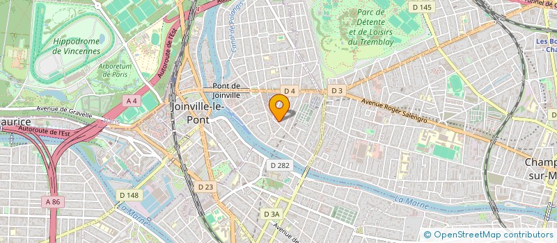localisation de l'entreprise STM (SUR LE TOIT DU MONDE) à JOINVILLE-LE-PONT