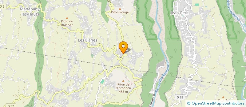 localisation de l'entreprise STM2C TECHER DARID  LES AVIRONS