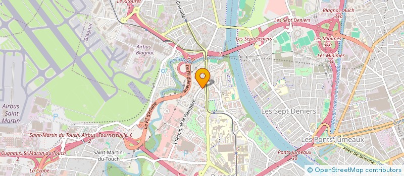 localisation de l'entreprise STM31 à TOULOUSE