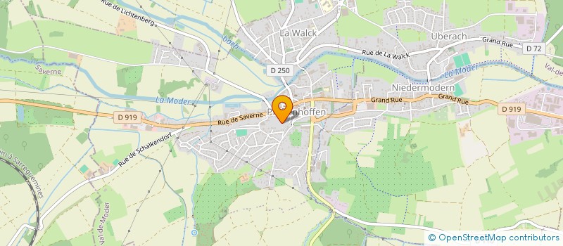 localisation de l'entreprise STMA  VAL-DE-MODER