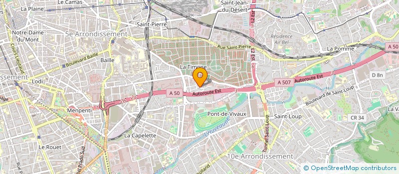 localisation de l'entreprise STMA RENOVATION à MARSEILLE