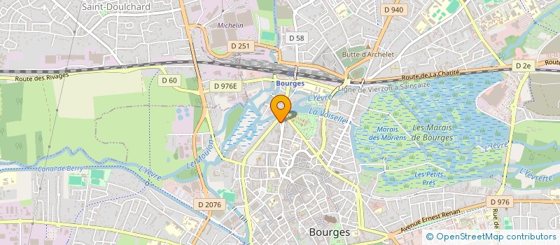 localisation de l'entreprise STMAP  BOURGES