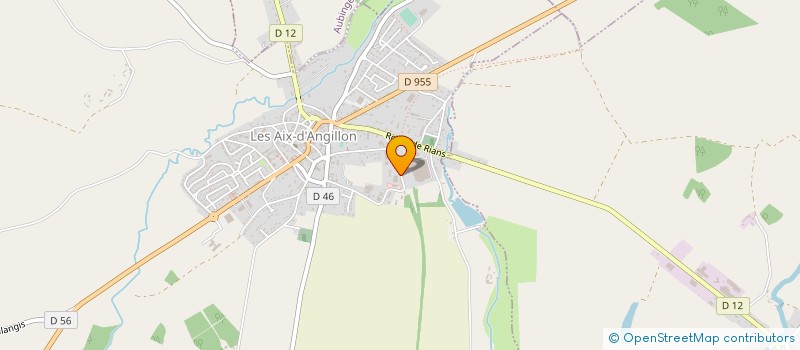 localisation de l'entreprise STMB-ROSSE à LES AIX-D'ANGILLON
