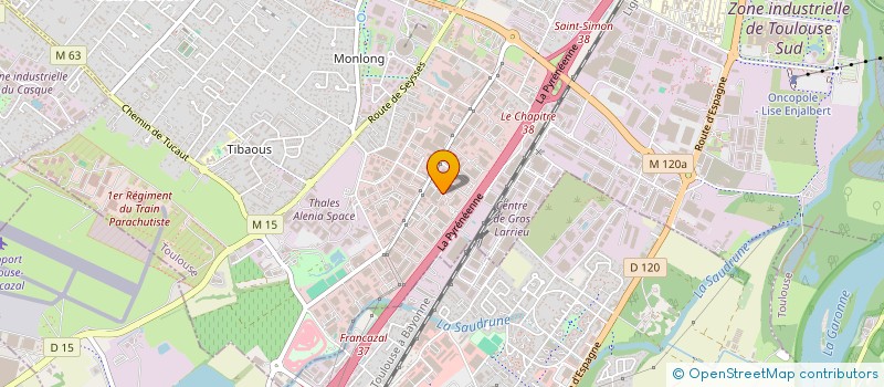 localisation de l'entreprise STMC à TOULOUSE