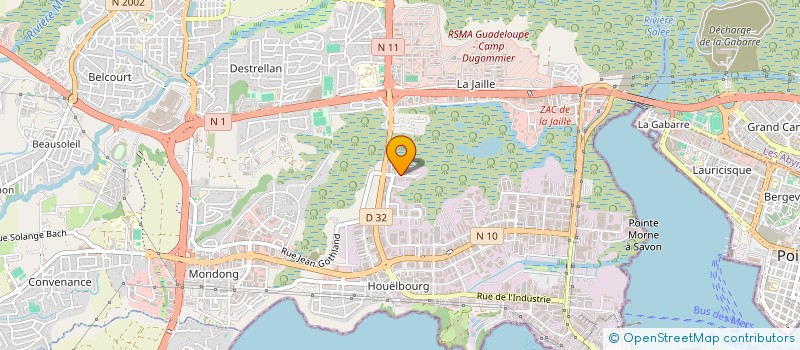 localisation de l'entreprise STMC-APPART' VINTY à BAIE-MAHAULT