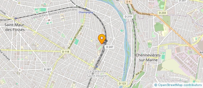 localisation de l'entreprise STMCA à SAINT-MAUR-DES-FOSSES