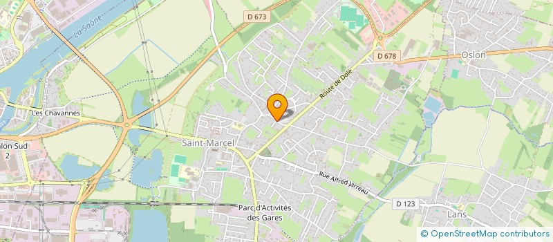 localisation de l'entreprise STMDIS  SAINT-MARCEL