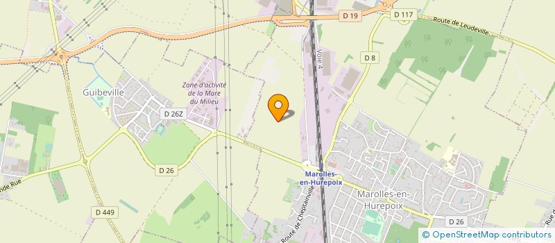 localisation de l'entreprise STME LEVAGE à MAROLLES-EN-HUREPOIX