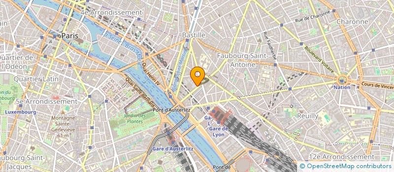 localisation de l'entreprise STMG DEVELOPPEMENTS à PARIS