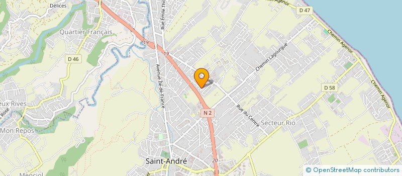 localisation de l'entreprise STMIG  SAINT-ANDRE