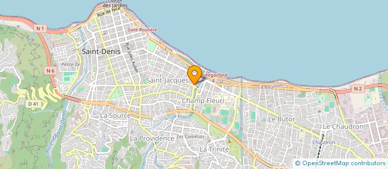 localisation de l'entreprise STMJ  SAINT-DENIS