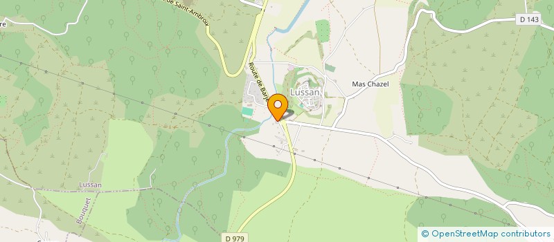 localisation de l'entreprise STMN  LUSSAN