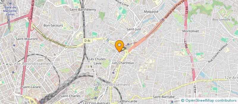 localisation de l'entreprise STMP 13 à MARSEILLE