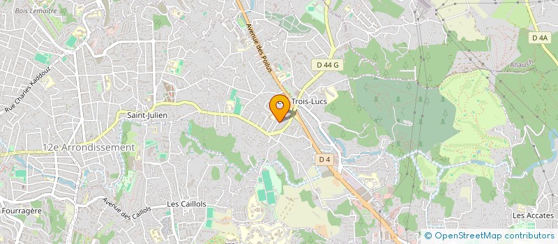 localisation de l'entreprise STMP  MARSEILLE