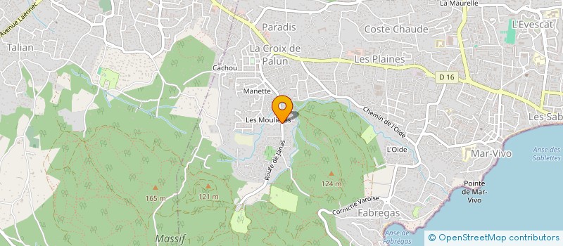 localisation de l'entreprise STMP SOC RECH MATERPRESTATION à LA SEYNE SUR MER