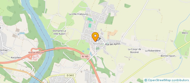 localisation de l'entreprise STMR  NIVILLAC