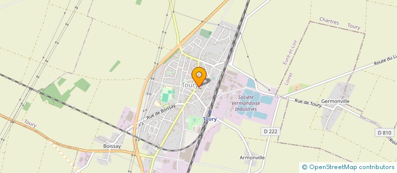 localisation de l'entreprise STMS à TOURY