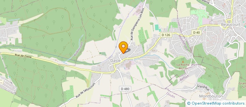 localisation de l'entreprise STMS PROCESS INDUSTRIE à DASLE