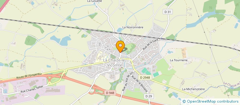 localisation de l'entreprise STMX COMPANY  LA CHAIZE-LE-VICOMTE