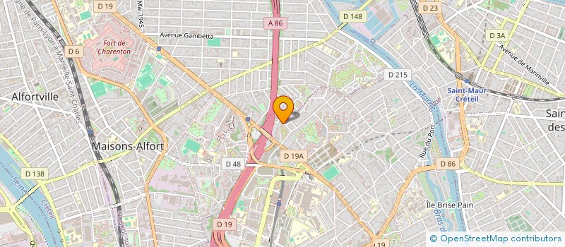 localisation de l'entreprise STN  CRETEIL