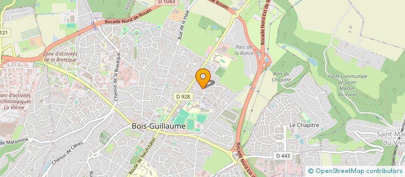 localisation de l'entreprise STNC IMMO à BOIS-GUILLAUME