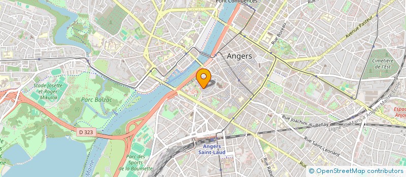 localisation de l'entreprise STO 49 à ANGERS