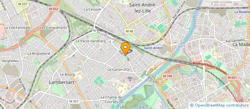 localisation de l'entreprise STO DEVELOPPEMENT à LAMBERSART