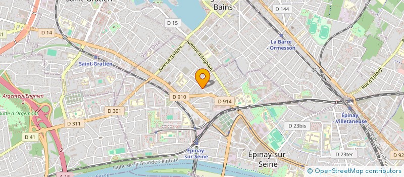 localisation de l'entreprise STO ELEC  EPINAY-SUR-SEINE