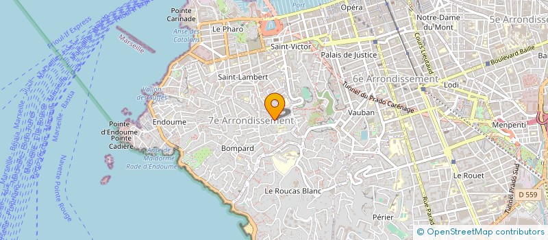 localisation de l'entreprise STO GRAM PROD à MARSEILLE